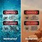 Signmission Chlorine Hazard Area Bilingual Danger Sign, Plastic, 7in W x 10in L, 2PK OS-2PACK-DS-P-710-VS-1067 - alternate 5